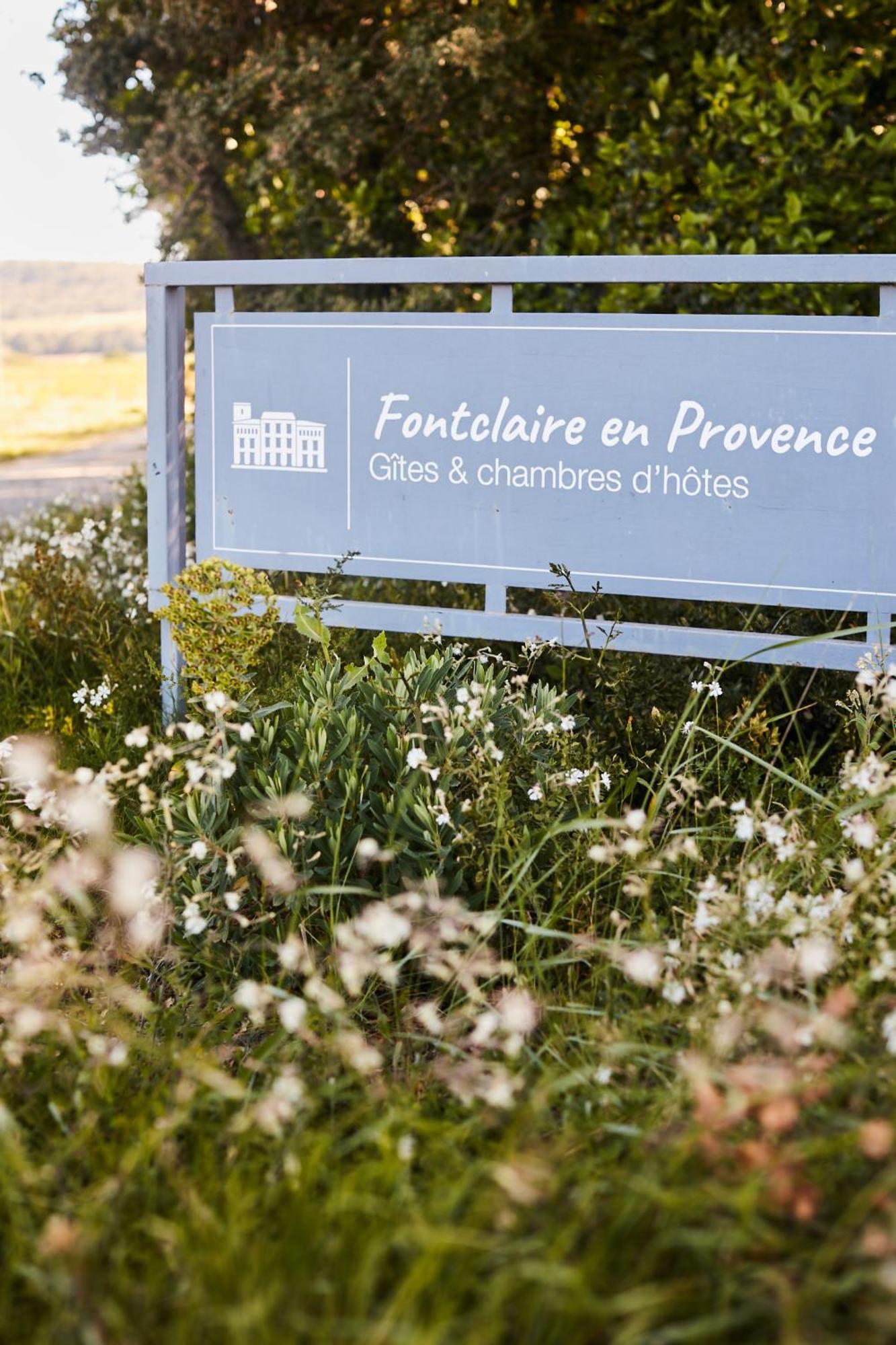 مبيت وإفطار Uchaux Fontclaire En Provence المظهر الخارجي الصورة